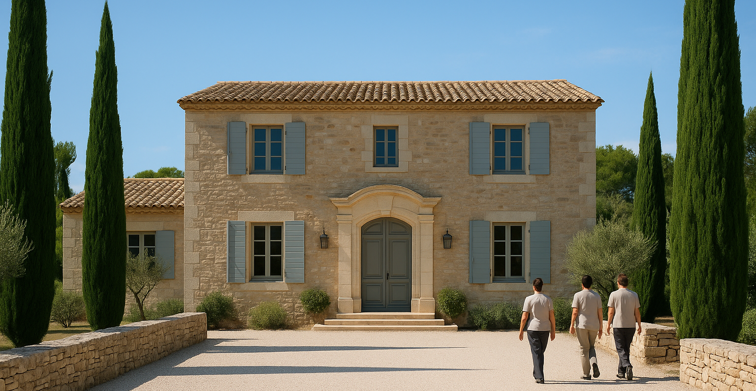 Gestion de villas de luxe en Provence Méditerranéenne